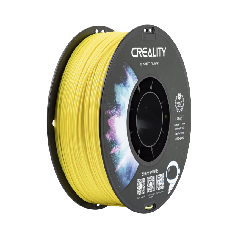 Філамент (пластик) для 3D принтера CREALITY ABS 1кг, 1.75мм, жовтий (3301020033)